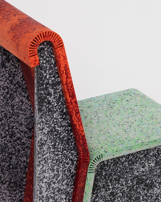 Recycled plastic furniture by KUO&nbsp;DUO