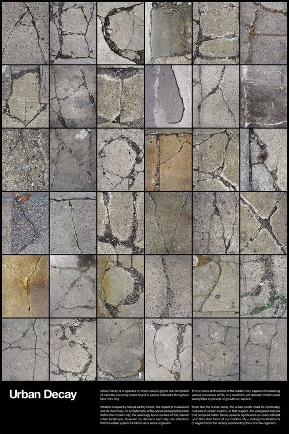 Urban Decay – Conceptual&nbsp;typeface