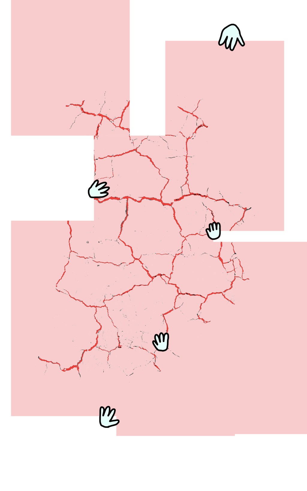 Illustration on erosion